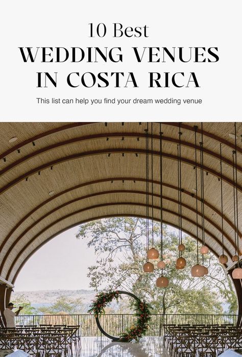 10 Best Wedding Venues In Costa Rica. Costa Rica, Costa Rica Beach Wedding, Cost Rica, Costa Rica Resorts, Costa Rica Beaches, Exotic Wedding, Events Place, Intimate Wedding Venues, Costa Rica Wedding