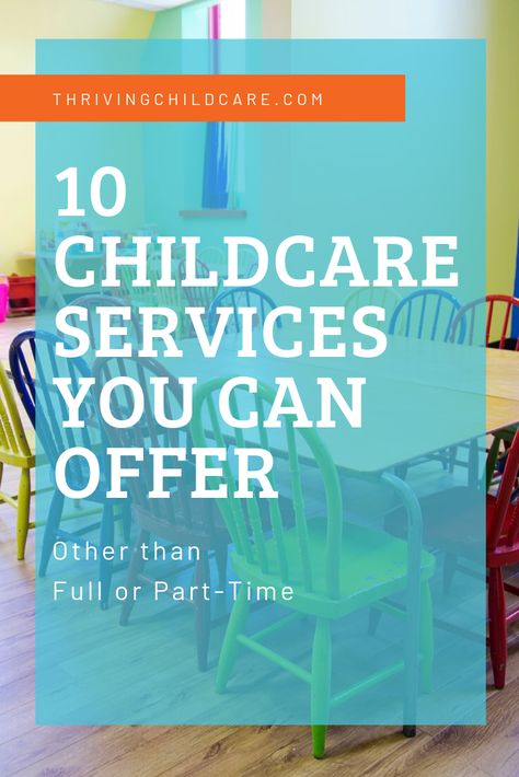 Offering more services can bring you more clients. Here's a list of Child Care Services you can be offering to bring in more clients. Daycare Registration Packet, Owning A Daycare Center, Childcare Director Outfits, Opening A Childcare Center, Opening A Daycare Center, Daycare Services, Daycare Paperwork, Child Care Center Design, Nanny Binder