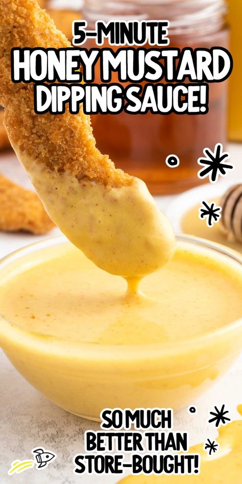 Soft Pretzel Dipping Sauce Honey Mustard, Pigs In A Blanket Dipping Sauce Honey Mustard, Copycat Honey Mustard Sauce, Sweet Honey Mustard Sauce, Bojangles Honey Mustard Recipe, Chicken Tenders Dipping Sauce, Diy Honey Mustard, Hot Honey Mustard Sauce, Honey Mustard Dipping Sauce Recipe