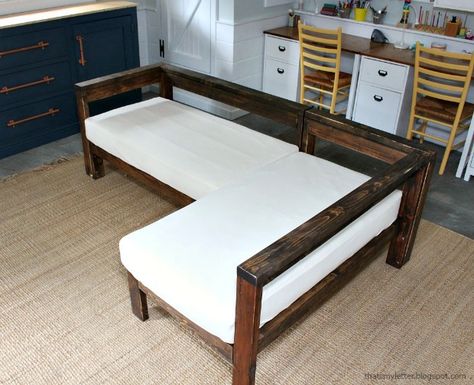 Diy Crib Mattress, Couch Inspiration, Old Cribs, Diy Crib, Diy Couch, Diy Furniture Bedroom, Diy Ikea Hacks, Diy Sofa, Diy Furniture Couch