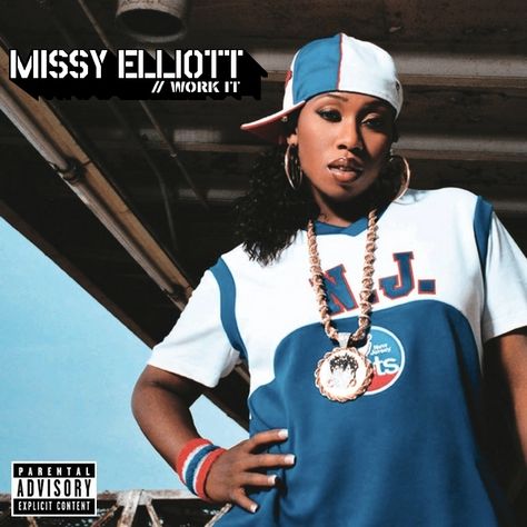 2018 Album a Day | Bonus Single | Missy Elliott - Work It| Released September 9, 2002 | @RockSolidShow #RockSolidAlbumADay2018 Missy Elliot 90s, Rap Album Covers, Missy Elliot, Missy Elliott, 90s Hip Hop Fashion, Rap Albums, Album Cover Art, I Love Music, Work It