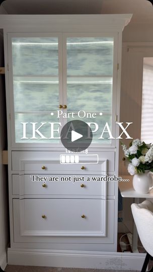 31K views · 1.1K reactions | New 🚨 IKEA Pax Hack ❤️….. Part One 
•
Comment “PAX” and I’ll DM you my easy-to-follow, step-by-step guide
•
I wanted to create a big storage area in my home office. Running a small business from home means I need a lot of space for stock! ❤️
•
Most people think of an IKEA PAX as just a wardrobe, but after making my stationery cupboard, I decided to add a 100cm IKEA PAX.🤩
•
This is part one of my epic renovation journey! I’m transforming this room with loads of storage and extras, including:
…..
How to customize a standing desk
Making your own PAX doors
The best PAX lightingMy secret storage zone
•
Don’t forget to hit the follow button for the next part in this epic renovation!❤️
•
#ikea #ikeahack #ikeapax #pax #ikeahome #ikeahacks #office #homeoffice #reels # Pax Office, Pax Doors, Pax Hack, Ikea Pax Hack, Bathroom Linen Closet, Small Business From Home, Running A Small Business, My Home Office, Pax Wardrobe