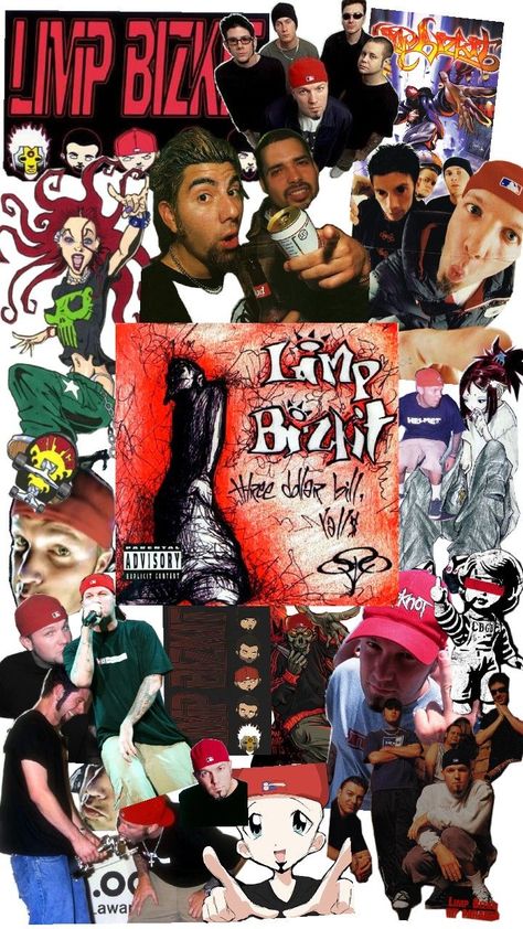 Limp Bizkit makes  Nu metal rap rock rap metal music. Emo People, Rap Metal, Limp Bizkit, Star Wallpaper, Band Posters, Metal Music, Rock Bands, Rap