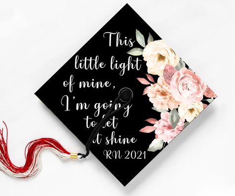 Are you looking for a perfect graduation cap to fit your graduation day? We got it for you. This listing is for a unique graduation cap design that has 9.5x9.5 and is Easily adhered to a standard-sized graduation hat. We can personalize if requested but please send a message first. Grab this now at: https://www.etsy.com/listing/1000988356 You can also visit our Etsy store for more designs: https://www.etsy.com/shop/ModernDigitalDesigns?#graduationcap #classof2023 #trending #moderndigitaldesign Graduation Hat Toppers, Angels Bible, Graduation Cap Toppers, Graduation Cap Designs, Graduation Quotes, Graduation Hat, Graduation Cap Decoration, Let It Shine, Cap Decorations