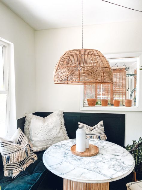 DIY Rattan Basket Pendant Light Wicker Basket Chandelier, Black Office Light Fixture, Wicker Pendant Light Dining Rooms, Wicker Basket Light Fixture Diy, Rattan Chandelier Living Room, Dining Room Basket Light, Diy Rattan Pendant Light Shade, Diy Wicker Pendant Light, Diy Rattan Lamp