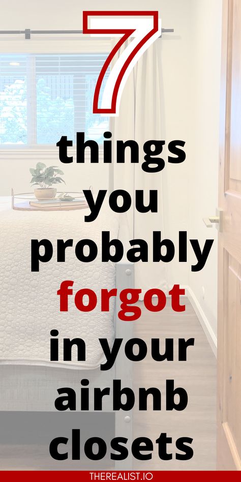 7 Crucial Items For Your Airbnb Closets (For First-Time Hosts) Airbnb Home Ideas, Airbnb Guest Gift Ideas, Game Room Airbnb, Airbnb Toiletries Ideas, Airbnb Style Ideas, Airbnb Must Haves List, Airbnb Host Tips, Airbnb Marketing, Airbnb Checklist