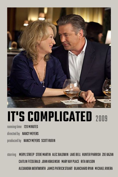 It's Complicated Movie, Its Complicated Movie, Hunter Parrish, It's Complicated, Romantic Comedy Movies, John Krasinski, Steve Martin, Movie Poster Wall, Meryl Streep