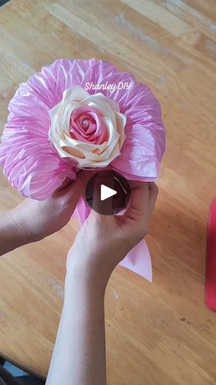 292K views · 4.8K reactions | Single round satin ribbon rose bouquet #satinribbon #ribbonroses #satinribbonbouquet #ribbonrosebouquet #satinroses #satinrosesbouquet | Shanley Diy | Shanley Diy · Original audio Round Bouquet Roses, Satin Ribbon Flowers Bouquet, Satin Flower Bouquet, Ribbon Roses Bouquet, Satin Rose Bouquet, Satin Ribbon Bouquet, Ribbon Rose Bouquet, Single Rose Bouquet, Satin Bouquet