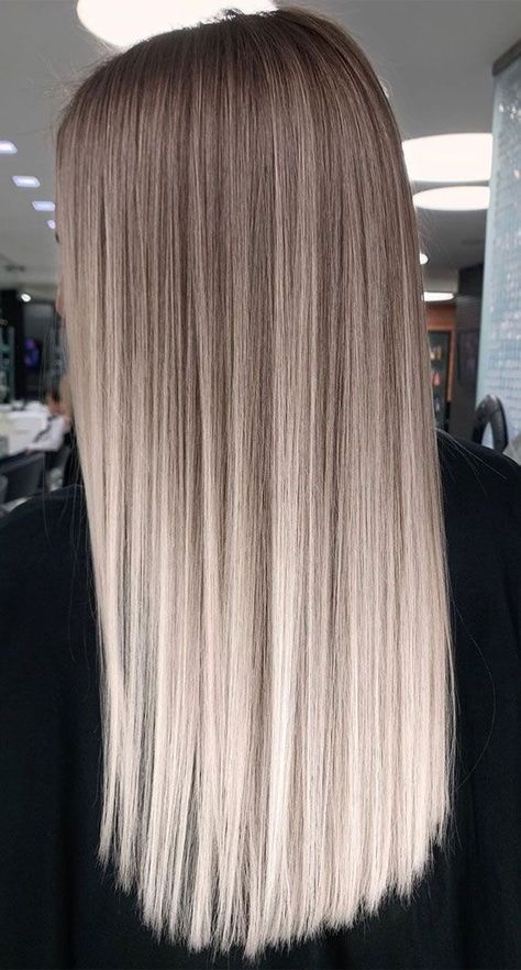 Baylage Hair, Best Hair Color, Ombre Hair Blonde, Gorgeous Hair Color, Long Hair Color, Ash Blonde Hair, Brown Hair Balayage, Blonde Hair Looks, Blonde Hair With Highlights