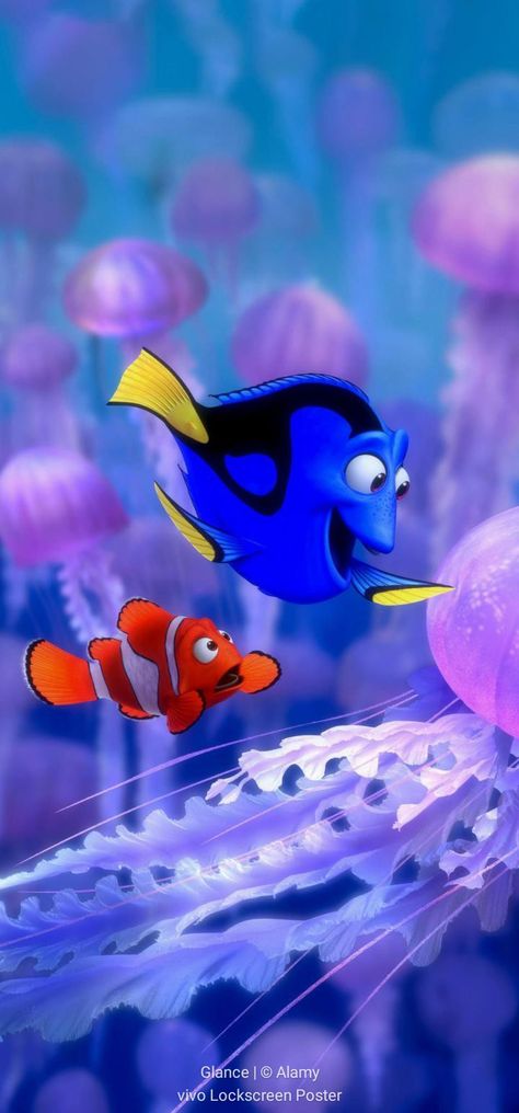 Disney Animation Art, Christmas Wallpaper Hd, Jellyfish Design, Disney Characters Wallpaper, Kids Background, Fish Wallpaper, Whatsapp Wallpaper, Finding Nemo, Disney Kids