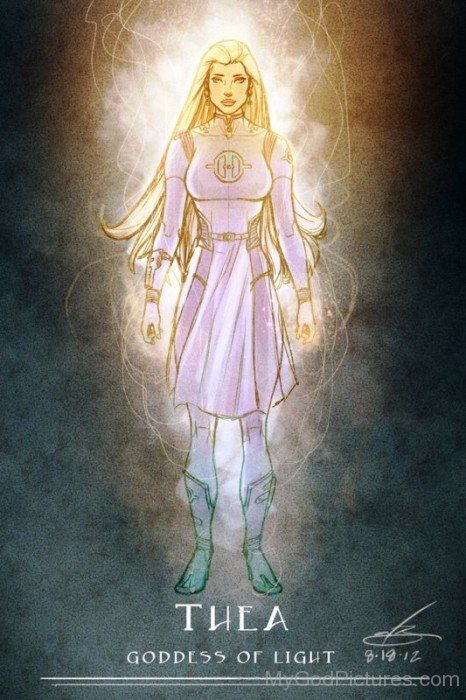 Theia Goddess Of Light-mu74 Theia Goddess, Space Goddess, Goddess Of Light, Greek Titans, Legends And Myths, Greek Mythology Art, Mythology Art, Goddess Art, God Pictures