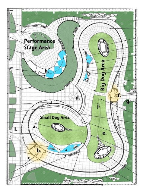 Proposed Fred Anderson Dog Park Dog Park Design, Indoor Dog Park, Park Plan, Pet Cafe, Pet Sitting Business, Dog Parks, Dog Hotel, Shelter Design, Dog Playground