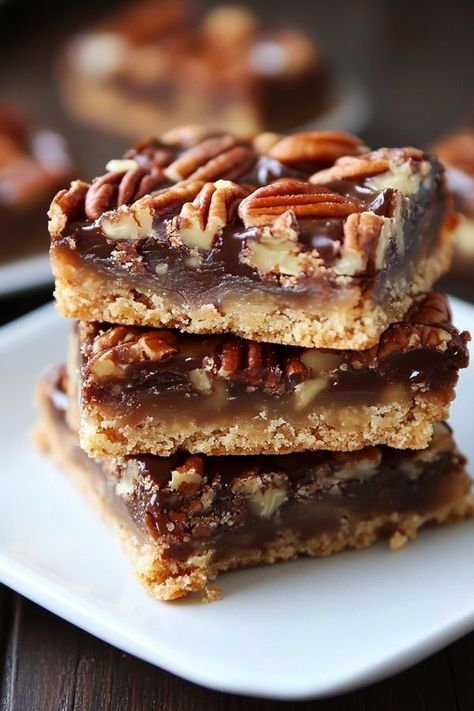 Pecan Turtle Bars, Turtle Bars Recipe, Turtle Cookie Bars, Turtle Dessert, Bar Treats, Turtle Bars, Pecan Turtles, Fabulous Desserts, Turtle Cookies