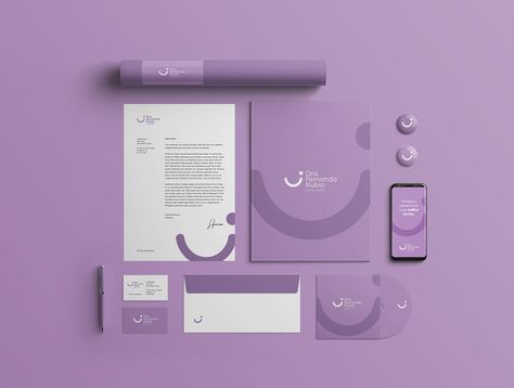 Rubio Stationary Set Design, Stationary Design Inspiration, Stationery Set Design, Dentist Branding, Stationary Business, Agency Design, Corporate Stationery, Stationary Branding, Business Stationary