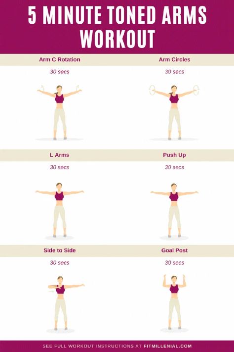 5 minute toned arms workout - no equipment required Toned Arms Workout At Home, 10 Min Arm Workout, 5 Min Arm Workout, Arms Workout At Home, Arm Workout Women No Equipment, Body Weight Arm Workout, 5 Minute Arm Workout, Easy Arm Workout, Toned Arms Workout