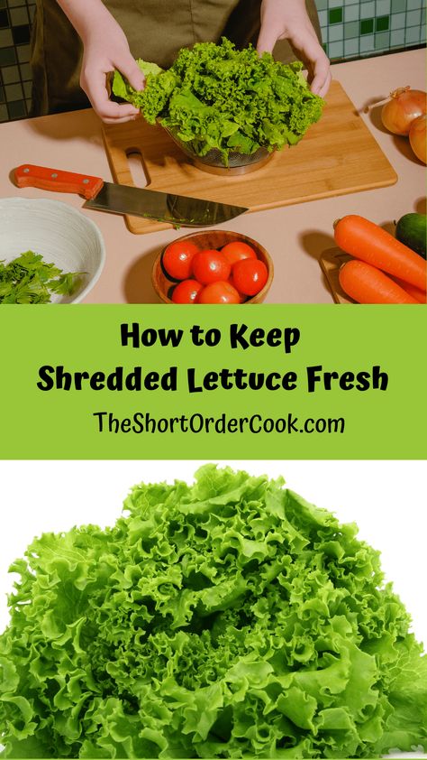 Leftover Lettuce, Storing Lettuce, Lettuce Salad Recipes, Lettuce Recipes, Red Leaf Lettuce, Leaf Lettuce, Italian Chopped Salad, Homemade Dressing, Lettuce Salad