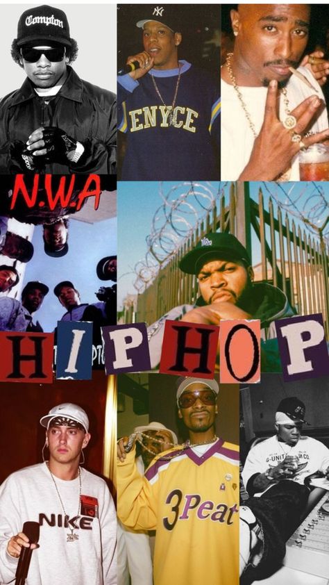 2000s Rap Aesthetic Wallpaper, Old School Rappers Wallpaper, 2000s Rappers Aesthetic, Usher Wallpaper Aesthetic, 90s Vibes Wallpaper, 90s Hiphop Aesthetic Wallpaper, Hip Hop 2000, Hip Hop Collage, Old School Rappers