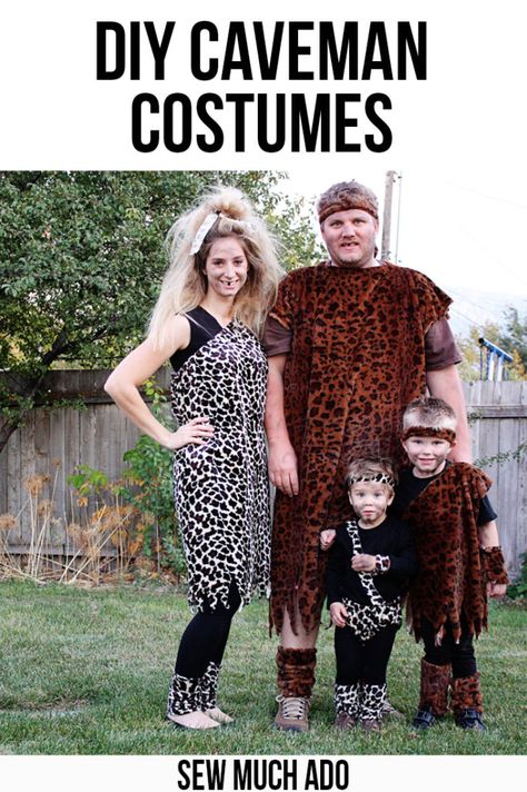 Diy Caveman Costume, Caveman Outfit, Caveman Costume, Costume Vert, Make A Blanket, Green Crafts For Kids, Homemade Halloween Costumes, Diy Kostüm, Costume Tutorial