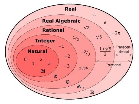 Types of Numbers Real Number System, Learning Mathematics, Math Tutorials, Math Poster, Physics And Mathematics, Math Formulas, Math Help, 8th Grade Math, Studying Math