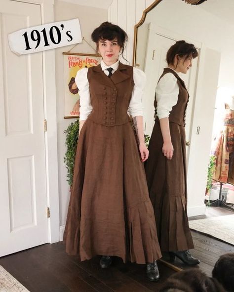 1900s Fashion Aesthetic, 1800s Fashion Aesthetic, 1800s Outfits, 1900s Outfits, Rachel Maksy Outfits, Elona Holmes, Outfits 20s, 1900 Dress, Rachel Maksy