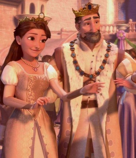 *QUEEN & KING ~ Tangled, Tangled Ever After, Rapunzel And Eugene, Flynn Rider, Tangled Rapunzel, Princess And The Frog, I Saw The Light, Disney Tangled, Lilo Stitch, To Infinity And Beyond