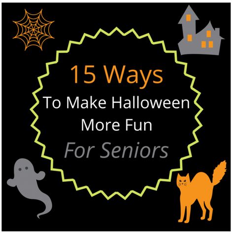 #Halloween activities, crafts and recipes. Get into the spirit!👻 Games For Senior Citizens, Assisted Living Activities, Senior Center Activities, Senior Citizen Activities, Articles Activities, Senior Assisted Living, Activities For Seniors, Senior Living Activities, Nursing Home Activities