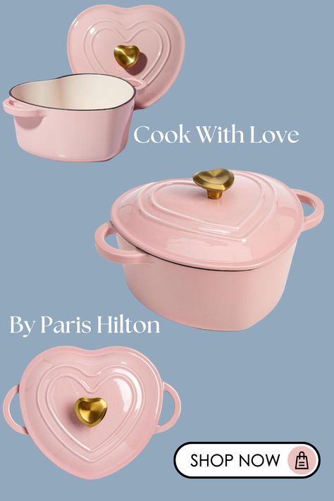 Add a touch of love to your cooking with the Paris Hilton Heart Pan! Perfect for creating heart-shaped dishes, this stylish and functional cookware is a must-have for any kitchen. Ideal for Valentine’s Day, special occasions, or everyday meals, the non-stick surface ensures easy cooking and cleanup. Get yours today and cook with love!
Disclaimer: I am an Amazon associate and get commissions for purchases.
#affiliate #kitchen #cooking Kitchen Finds, Love Paris, Cast Iron Dutch Oven, Everyday Meals, Enameled Cast Iron, Kitchen Cooking, Paris Hilton, Dutch Oven, Easy Cooking