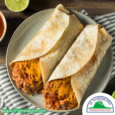 Types Of Breakfast, Bean Burritos Recipe, Cabbage And Smoked Sausage, Burritos Beef, Bean And Cheese Burrito, Cheese Burrito, Sweet Potato Nachos, Healthy Beans, Bean Burritos