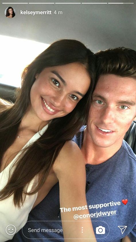 Conor Dwyer and Kelsey Merritt: The most supportive boyfriend (Sept 2018) Supportive Boyfriend, Conor Dwyer, Boyfriend Pics, Korean Wedding Dress, Kelsey Merritt, Beauty Habits, Korean Wedding, Makeup Model, Pretty Skin Care