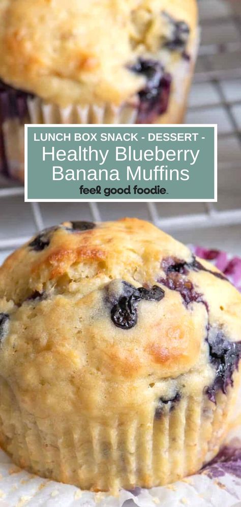 Muffins Aesthetic, Greek Yogurt Banana Muffins, Banana Yogurt Muffins, Greek Yogurt Blueberry Muffins, Blueberry Banana Muffins, Blueberry Yogurt Muffins, Greek Yogurt Muffins, Healthy Banana Muffins, Healthy Blueberry Muffins