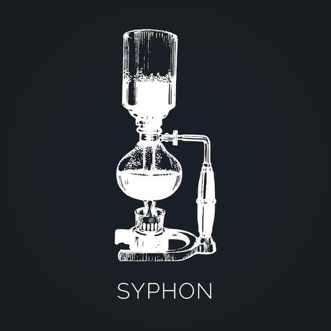 Syphon Coffee Maker, Syphon Coffee, Restaurant Menu Design, Hand Sketch, Menu Restaurant, Menu Design, Coffee Brewing, Cafe Restaurant, Design Concept