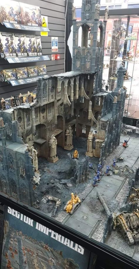 40k Scenery, Warhammer Scenery, Warhammer Imperial Guard, Warhammer Terrain, 40k Terrain, Game Terrain, Gaming Table, Warhammer 40k Art, Imperial Guard