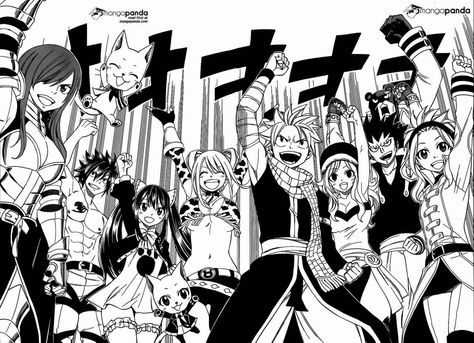 The reunion of Fairy Tail after a year of being disbanded. Natsu And Gray, Read Fairy Tail, Fairy Tail Family, Fairy Tail Pictures, Anime Fairy Tail, Fairy Tail Nalu, Fairy Tail Guild, Fairy Tail Art, Fairy Tail Ships