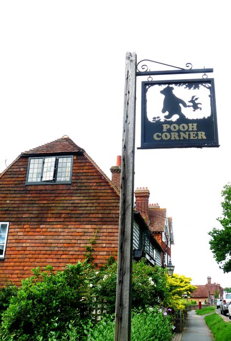 Pooh Corner, Hartfield, England...♔.... British Holidays, House At Pooh Corner, Pooh Corner, Living In England, Garden Whimsy, Spring Trip, Honeymoon Travel, East Sussex, Great British