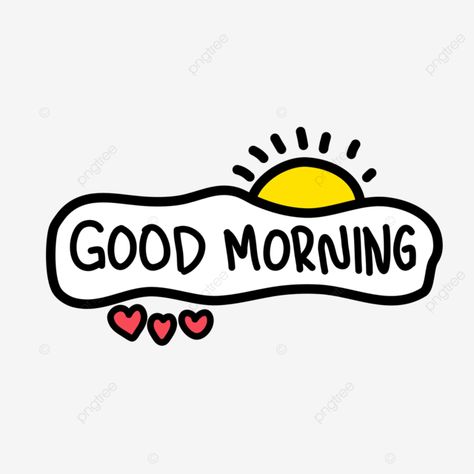 Good Morning Illustration, Good Morning Png, Good Morning Lettering, Good Morning Letter, Morning Words, Graphic Shapes Design, Graphic Shapes, Shapes Design, Png Transparent Background