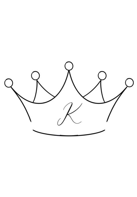 Small Crown Drawing, Crown Simple Drawing, Simple Crown Drawing, Crown Drawing Simple, Mini Crown Tattoo, Tiny Crown Tattoo, Simple Crown Tattoo, Crown Outline, Small Crown Tattoo