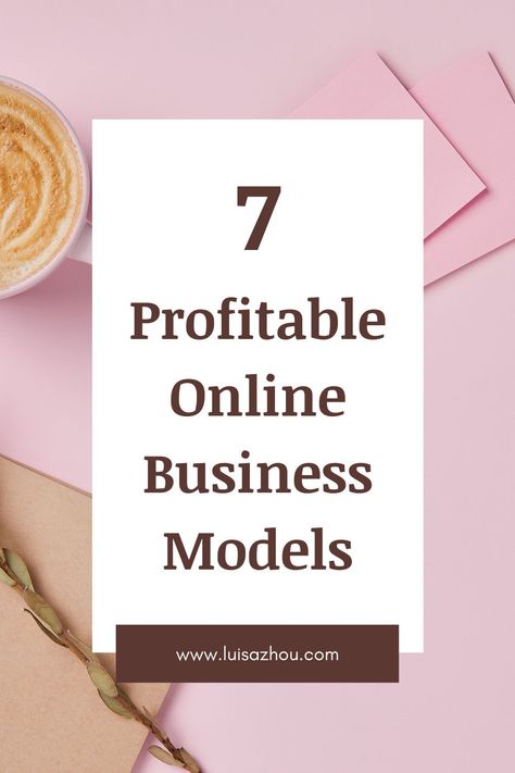 What are the 7 most profitable online business model? Here's the ultimate business models template for the best business models example. #businessmodels #onlinebusinessmodel #onlinebusiness #successfulonlinebusiness Interior Decorator Business, Business Model Example, Business Model Template, Business Vision Board, Business Vision, Revenue Model, Business Models, Dream Business, Profitable Online Business