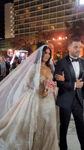 Umar Kamani Wedding, Arab American Wedding, Albania Wedding Dress, Wedding Dresses Middle Eastern, Wedding Dresses Lebanese, Balkan Wedding Dress, Lebanese Wedding Dress Zuhair Murad, Syrian Wedding Dress, Iranian Wedding Dress