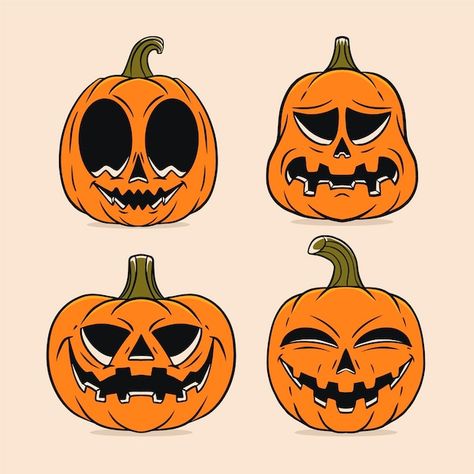 Pumpkin Illustration Halloween, Ramadan Kids, Pumpkin Illustration, Halloween Pumpkin Designs, Vertical Business Cards, Halloween Vector, Halloween Artwork, Halloween Illustration, Love Stamps