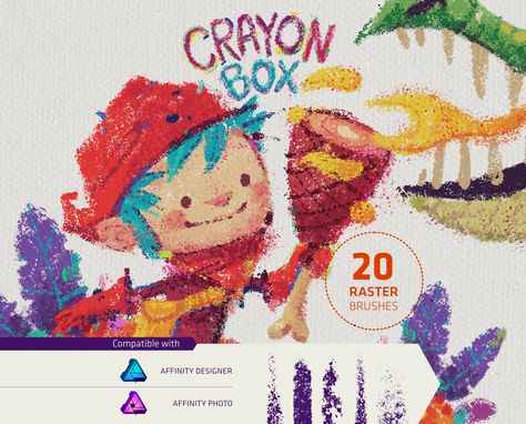 Cartoon Halloween Costumes, Crayon Drawings, Crayon Box, Affinity Photo, Animated Animals, Crayon Art, Affinity Designer, Weird Creatures, Illustrations And Posters