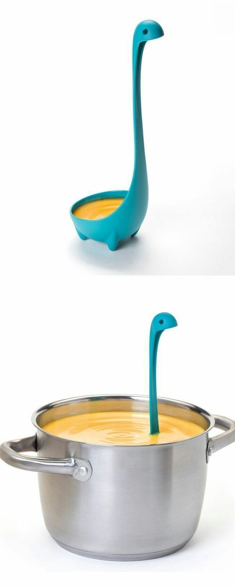 Nessie Ladle, Kitchen Ikea, Loch Ness, Kitchen Stuff, Cool Gadgets, Kitchen Utensils, Design Interior, Kitchen Gadgets, Cool Kitchens