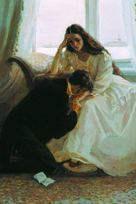 Painting, Victorian couple! Romance Arte, Eugene Onegin, Istoria Artei, Rennaissance Art, Romance Art, 캐릭터 드로잉, Romantic Art, Caravaggio, Ethereal Art