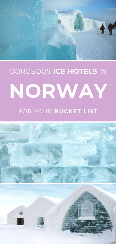 Ice Hotel Norway, Tromso Norway Winter, Scandinavian Vacation, Norway Honeymoon, Norway Tromso, Kirkenes Norway, Odda Norway, Alta Norway, Igloo Hotel