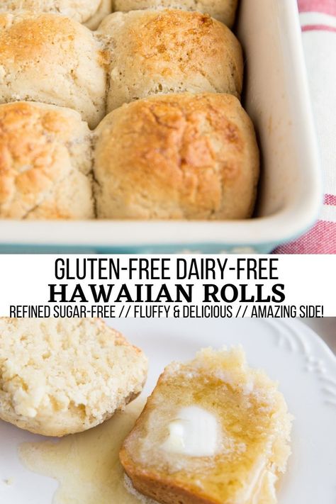 Gluten Free Dairy Free Recipes Dinner, Gluten Free Dairy Free Dinner, Dinner Roll Recipe, Hawaiian Roll, Dairy Free Recipes Dinner, Dinner Roll, Dairy Free Dinner, Hawaiian Rolls, Gluten Free Dairy Free Recipes