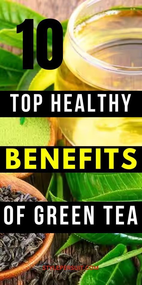 Green tea has been cherished for centuries not only for its refreshing taste but also for its myriad health benefits. From boosting metabolism to improving brain function, here are 10 benefits of green tea that you should know: Green Tea With Honey Benefits, What Does Green Tea Do For You, Best Time To Drink Green Tea, Benefits Green Tea, Green Tea Extract Benefits, Health Benefits Of Green Tea, Rooibos Tea Benefits, Green Tea Before Bed, Cold Green Tea