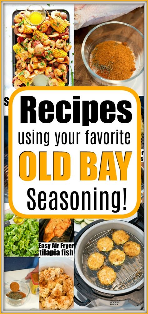 Old Bay recipes using your favorite seasoning are the best! Add it to your fish, beef, turkey, chicken or vegetables for an over the top flavor. #oldbay #chicken #oldbayseasoning #beef #steak #turkey Old Bay Recipes, Smoked Turkey Recipes, Healty Dinner, Cauliflower Dishes, Healthy Vegetable Recipes, Turkey Chicken, Homemade Recipe, Old Bay, Easy Instant Pot Recipes