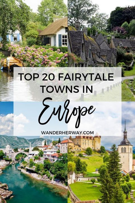 Prettiest towns in Europe to add to your bucket list - these towns look like they're straight out of a fairytale! Ultimate list of Europe Travel Destinations to add to your bucket list. These Europe travel destinations are perfect for Summer or Winter and are sure to be added to your top 10 cities to visit list immediately! #europe #travel European Town, Countries To Visit, Voyage Europe, Vacation Packing, Visit Europe, Destination Voyage, Europe Travel Destinations, Winter Vacation, Europe Travel Tips