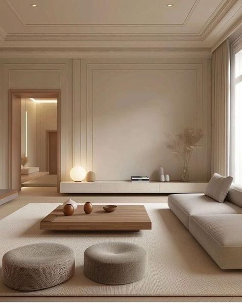 Japandi Living Room, Japandi Living, Japandi Interior, Minimalist Home Interior, 아파트 인테리어, Minimalist Interior Design, Home Design Living Room, July 28, Living Room Inspo