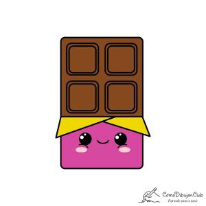 Dibujos Kawaii ✍ | COMODIBUJAR.CLUB Chocolate Drawing, Pictures To Draw, Cricut, Drawings, Kawaii