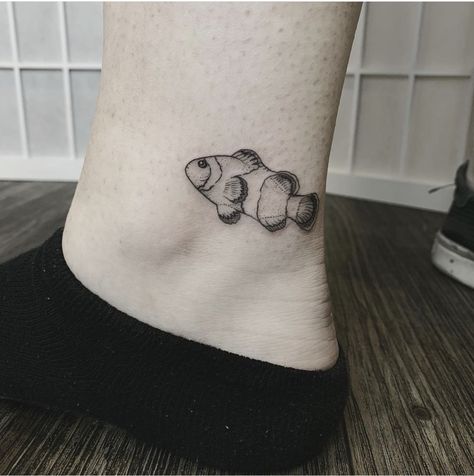 Lucky Fin Tattoo, Cuddle Fish Tattoo, Pufferfish Elbow Tattoo, Clownfish Tattoo, Clown Fish Tattoo, Pufferfish Tattoo, Line Work Fish Tattoo, Puffer Fish Tattoo, Trippy Fish Tattoo